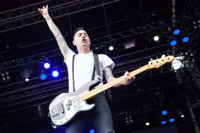 Anti-Flag @ Vainstream Rockfest 2016, foto 1, foto's door Dorien Goetschalckx - FrontView Magazine