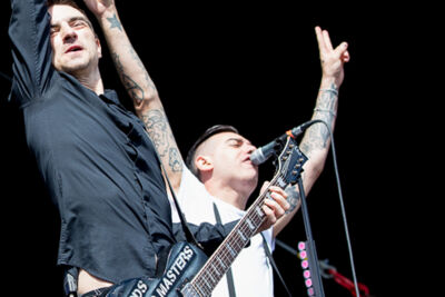 Anti-Flag @ Vainstream Rockfest 2016, foto 4, foto's door Dorien Goetschalckx - FrontView Magazine