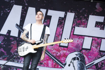 Anti-Flag @ Vainstream Rockfest 2016, foto 8, foto's door Dorien Goetschalckx - FrontView Magazine