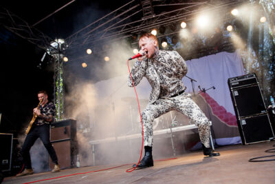 Frank Carter & The Rattlesnakes @ Vainstream Rockfest 2016, foto 1, foto's door Dorien Goetschalckx - FrontView Magazine