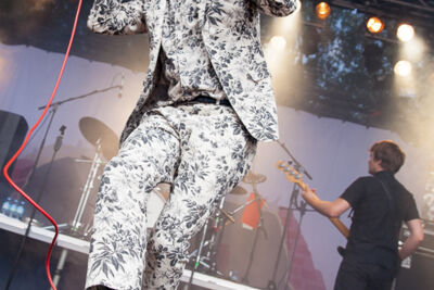 Frank Carter & The Rattlesnakes @ Vainstream Rockfest 2016, foto 10, foto's door Dorien Goetschalckx - FrontView Magazine