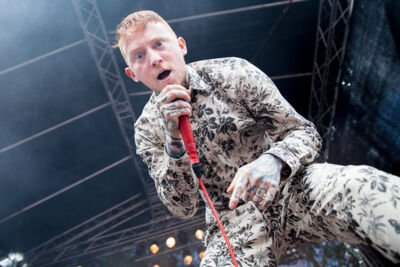 Frank Carter & The Rattlesnakes @ Vainstream Rockfest 2016, foto 12, foto's door Dorien Goetschalckx - FrontView Magazine