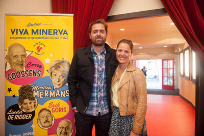 Première Viva Minerva @ Rode zaal - Fakkelteater, foto 39, foto's door Goele Bormans - FrontView Magazine