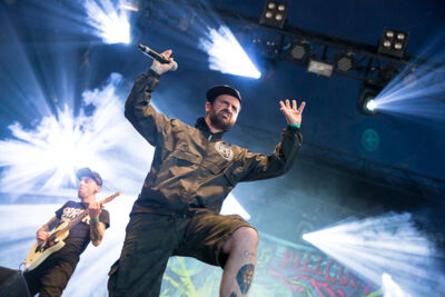 Fleddy Melculy @ Rock Zottegem 2016, picture 7, photographed by Dorien Goetschalckx - FrontView Magazine