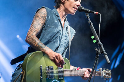 K's Choice @ Rock Zottegem 2016, picture 11, photographed by Dorien Goetschalckx - FrontView Magazine
