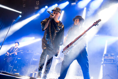 Skunk Anansie @ Rock Zottegem 2016, foto 9, foto's door Dorien Goetschalckx - FrontView Magazine