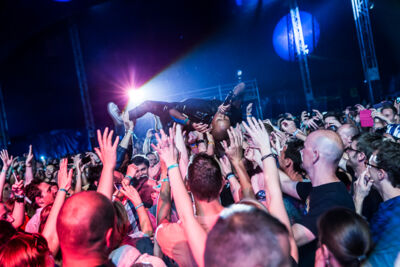 Skunk Anansie @ Rock Zottegem 2016, foto 15, foto's door Dorien Goetschalckx - FrontView Magazine