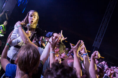 The Hives @ Rock Zottegem 2016, picture 9, photographed by Dorien Goetschalckx - FrontView Magazine