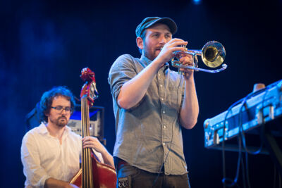 Matthew Halsall & the Gondwana Orchestra @ Gent Jazz 2016, picture 11, photographed by Jan van Hecke - FrontView Magazine