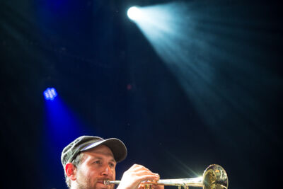 Matthew Halsall & the Gondwana Orchestra @ Gent Jazz 2016, picture 15, photographed by Jan van Hecke - FrontView Magazine