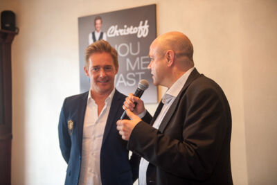 Christoff CD-voorstelling "Hou me vast", picture 2, photographed by Goele Bormans - FrontView Magazine
