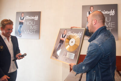 Christoff CD-voorstelling "Hou me vast", picture 3, photographed by Goele Bormans - FrontView Magazine