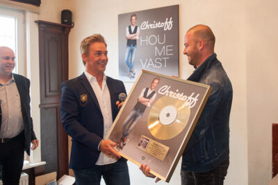 Christoff CD-voorstelling "Hou me vast", picture 4, photographed by Goele Bormans - FrontView Magazine