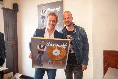 Christoff CD-voorstelling "Hou me vast", picture 9, photographed by Goele Bormans - FrontView Magazine