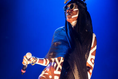 Grace Jones @ Rock Zottegem 2016, picture 2, photographed by Dorien Goetschalckx - FrontView Magazine