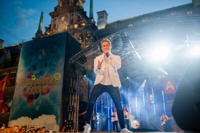 Christoff @ Vlaanderen Feest Antwerpen, picture 3, photographed by Dimitri Vanlommel - FrontView Magazine