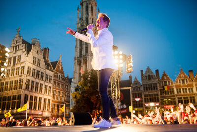 Christoff @ Vlaanderen Feest Antwerpen, picture 16, photographed by Dimitri Vanlommel - FrontView Magazine