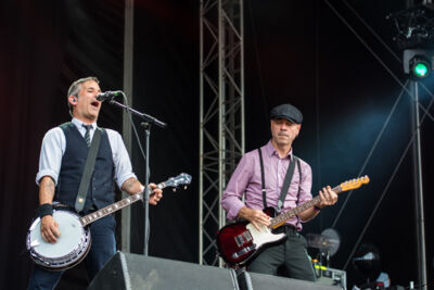 Flogging Molly @ Bospop, foto 4, foto's door Erwin Evrard - FrontView Magazine