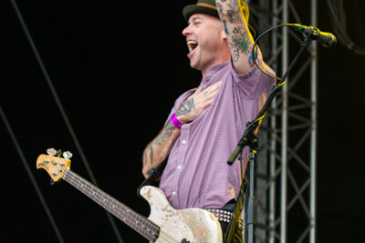 Flogging Molly @ Bospop, foto 7, foto's door Erwin Evrard - FrontView Magazine