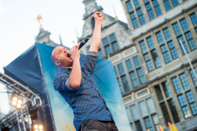 Vlaanderen Feest @ Grote Mart - Antwerpen, foto 31, foto's door Dimitri Vanlommel - FrontView Magazine