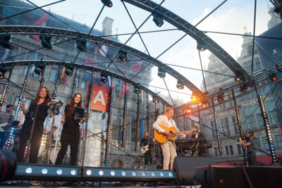 Vlaanderen Feest @ Grote Mart - Antwerpen, foto 39, foto's door Dimitri Vanlommel - FrontView Magazine