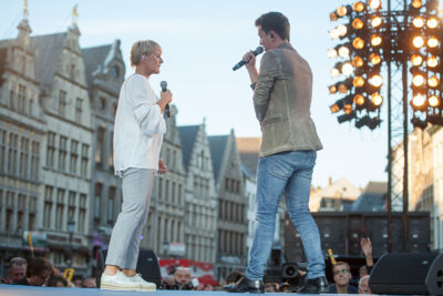 Vlaanderen Feest @ Grote Mart - Antwerpen, foto 66, foto's door Dimitri Vanlommel - FrontView Magazine