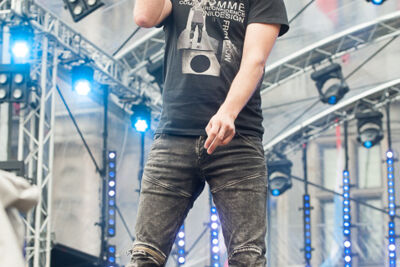 Vlaanderen Feest - Repetities @ Grote Markt Antwerpen, picture 1, photographed by Goele Bormans - FrontView Magazine