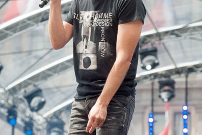 Vlaanderen Feest - Repetities @ Grote Markt Antwerpen, picture 5, photographed by Goele Bormans - FrontView Magazine