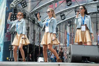 Vlaanderen Feest - Repetities @ Grote Markt Antwerpen, picture 31, photographed by Goele Bormans - FrontView Magazine