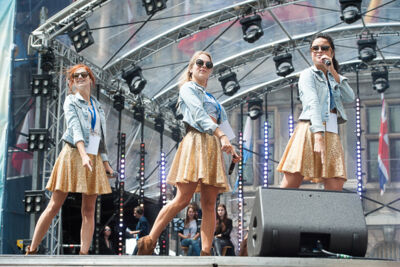 Vlaanderen Feest - Repetities @ Grote Markt Antwerpen, picture 32, photographed by Goele Bormans - FrontView Magazine