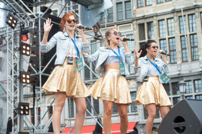 Vlaanderen Feest - Repetities @ Grote Markt Antwerpen, picture 44, photographed by Goele Bormans - FrontView Magazine