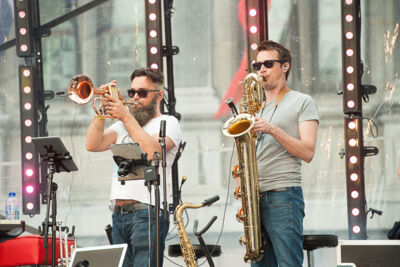 Vlaanderen Feest - Repetities @ Grote Markt Antwerpen, picture 80, photographed by Goele Bormans - FrontView Magazine