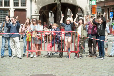Vlaanderen Feest - Repetities @ Grote Markt Antwerpen, picture 106, photographed by Goele Bormans - FrontView Magazine