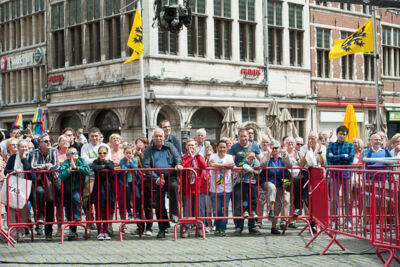 Vlaanderen Feest - Repetities @ Grote Markt Antwerpen, picture 107, photographed by Goele Bormans - FrontView Magazine