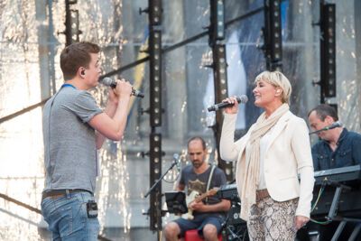 Vlaanderen Feest - Repetities @ Grote Markt Antwerpen, picture 131, photographed by Goele Bormans - FrontView Magazine