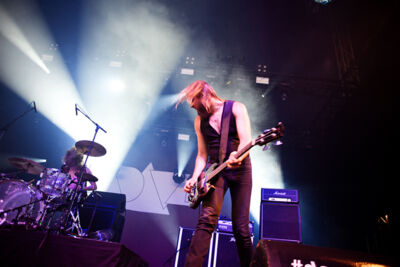 Kadavar @ Dour Festival 2016, picture 2, photographed by Magali Decamps - FrontView Magazine
