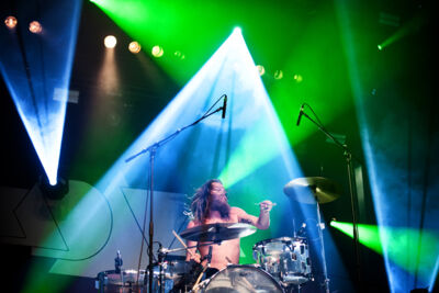 Kadavar @ Dour Festival 2016, picture 4, photographed by Magali Decamps - FrontView Magazine