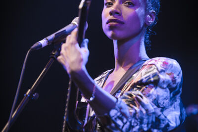 Lianne La Havas @ Gent Jazz 2016, foto 1, foto's door Jan van Hecke - FrontView Magazine