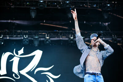 Wiz Khalifa @ Dour Festival 2016, picture 1, photographed by Magali Decamps - FrontView Magazine