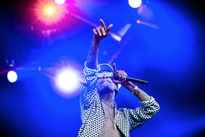 Wiz Khalifa @ Dour Festival 2016, picture 7, photographed by Magali Decamps - FrontView Magazine