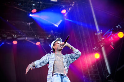 Wiz Khalifa @ Dour Festival 2016, picture 10, photographed by Magali Decamps - FrontView Magazine