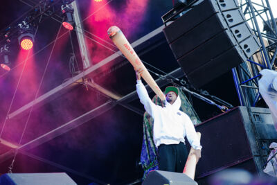 Wiz Khalifa @ Dour Festival 2016, picture 14, photographed by Magali Decamps - FrontView Magazine
