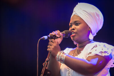 Daymé Arocena @ Gent Jazz 2016, picture 1, photographed by Jan van Hecke - FrontView Magazine