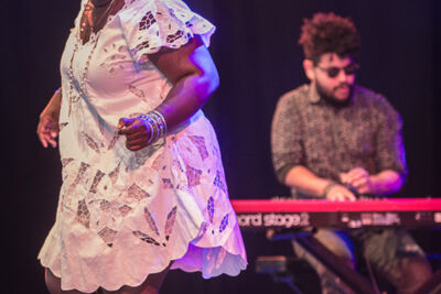 Daymé Arocena @ Gent Jazz 2016, picture 2, photographed by Jan van Hecke - FrontView Magazine