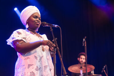 Daymé Arocena @ Gent Jazz 2016, picture 8, photographed by Jan van Hecke - FrontView Magazine