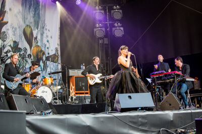 Lady Linn & Her Magnificent Seven @ Beleuvenissen 2016, picture 5, photographed by Kurt Jacobs - FrontView Magazine