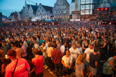 Polé Polé @ Gentse Feesten zaterdag, picture 12, photographed by Dimitri Vanlommel - FrontView Magazine