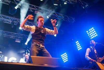 Radio Guga @ Gentse Feesten - Sint Baafsplein, picture 11, photographed by Dimitri Vanlommel - FrontView Magazine
