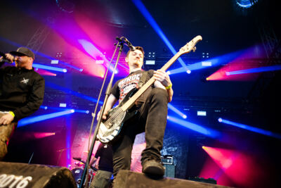 The Arrs @ Dour Festival 2016, picture 3, photographed by Magali Decamps - FrontView Magazine