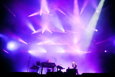 Underworld @ Dour Festival 2016, picture 3, photographed by Magali Decamps - FrontView Magazine